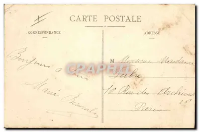 Na Fontaine — Auvergne — Tipo de Auvergne, n°374 — Verso