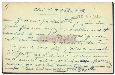 Los Sabatos — L'Auvergne — Marius VERSEPUY, Barda Arverne — Reverso