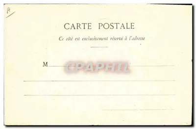 Auvergne - Camponesa no Poço — P. Julliot, Clermont-Ferrand — Verso
