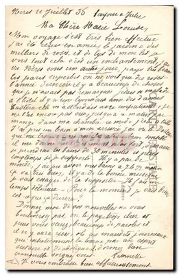 Nérîs-les-Bains (Allier) — Scène locale : Porteuse de Lait Bourbonnaise — Edit. Picandet, Nérîs-les-Bains — Rewers