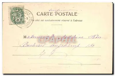 Caça Privada — Primeira Caça — Fototipia A. Bergeret & Cie, Nantes — Verso