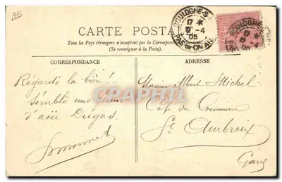 Pescadora de Moules — LL. — n° 326 — Verso