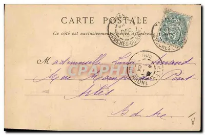 Marie-Antoinette — Żona Ludwika XVI — Zbiory ND. Fot. n°35 — Rewers