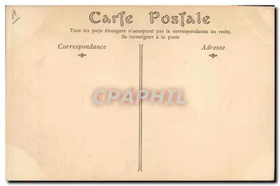 Mirabeau (Honoré-Gabriel Riquetti, hrabia z) — Portret-Pamiątka oferowana przez «Hôtel Mirabeau» — ND Fot., 8, rue de la Paix, Paryż — Rewers