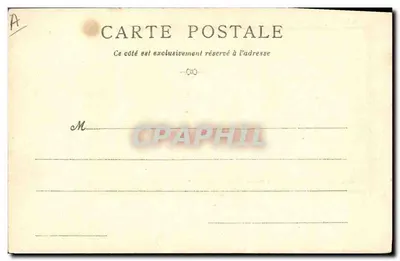 Braque du Bourbonnais — jachthond — illustratieve ansichtkaart — Achterkant