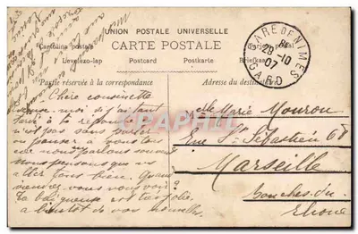 Mujer en vestido rosa — postura elegante — Reutlinger Paris n°1516 — Reverso