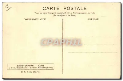 Maurice Chevalier — uśmiechnięty portret — Studio G. L. Manuel Frères — Rewers