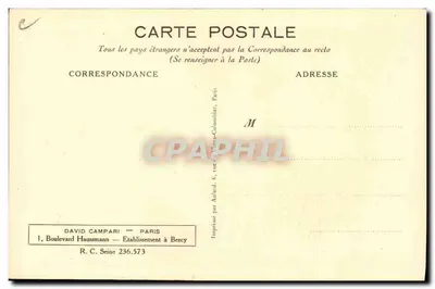 Maurice Chevalier — portret — Studio B.L. Manuel Frères — Rewers