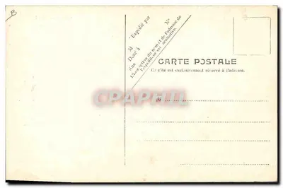 Pastor de Auvergne — Tipos de Auvergne — V.P. París, No. 5 — Reverso