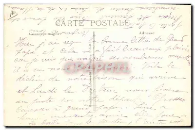 L'Auvergne — Landelijke scènes — G. d'O. - 1041 — Achterkant