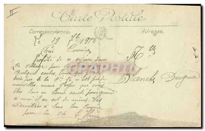Femme en costume alsacien — Type d'Alsacienne — éditeur LL, n° 88 — Verso