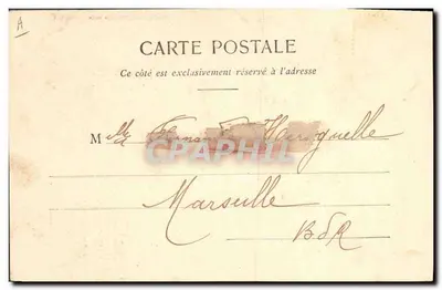 Pierrette o Pierreuse di Martedì grasso — ballerina con abito semplice e indecente — editore Ghérel, numero di serie non visibile — Verso