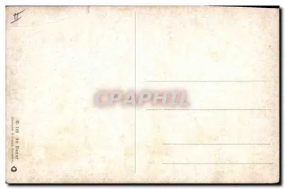 Marché couvert — scène de vie quotidienne — éditeur R. 128 An Bazar, Bruxelles — Verso