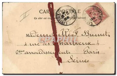 Caça privada — Primeira Caça — Editor: Éd. Théophile em Paris — Verso