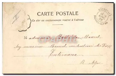 La Comédie — Teatro — Fototipia A. Bourgues e Cia, Nancy — Verso