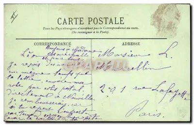 Vrouw van de visser — Type Matelote — LL. — n°3017 — Achterkant