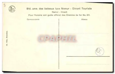 Les Rochers de Neuvialau — Dave — editor Dave, n° de série não visível — Verso