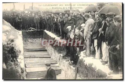Benção da Fossa Comum — A Catástrofe das Minas de Courrières — Editor: Alexandre em Lille
