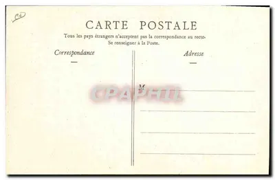 Benção da Fossa Comum — A Catástrofe das Minas de Courrières — Editor: Alexandre em Lille — Verso