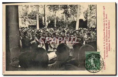 Funérailles de S. E. le Cardinal Martin du Sud — Nancy, 30 octobre 1908 — Phototypie Royer et Cie, Nancy