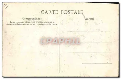 Funérailles de M. Chauchard — M. Dujardin-Beaumetz et les représentants du Gouvernement derrière le Corbillard — Éditeur E.F.D. — Verso
