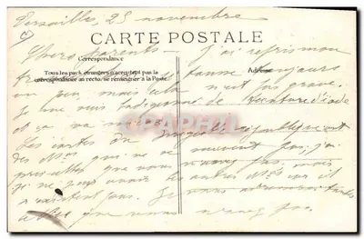 ヴァースailles — 空母「レパブリック」の犠牲者に対する国葬 — 1909年9月28日 — 出版者 ELD — 裏面