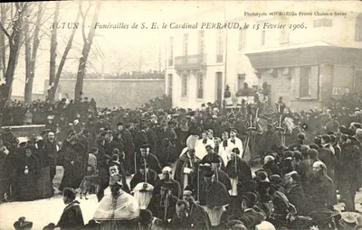 Altun — Funérailles de S. E. le Cardinal PERRAUD, le 15 Février 1906 — Phototypie BOURGEOIS Frères Chalou-s-Saône