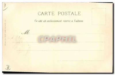 Cão da raça Collie — retrato — editor M. A. ÉDITIONS PARIS 1915 — Verso