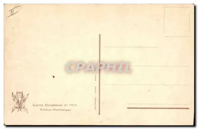 A Virgem Consoladora — Discurso do Bispo Amette em Notre-Dame pelos soldados mortos no campo de honra — Edição Patriota 1914 — Verso