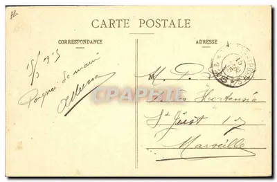 Lérouville - Enfermaria do 154º — Haulli-Ris, Commercy — Verso