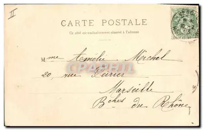 Hospital Civil e Militar — Vesoul — L. Bau, editor — Verso