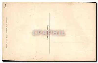 O Avião do Bem-estar — ilustração de crianças e flores — A. Nover, Paris — Verso