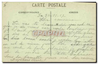 Souvenir d'Alsace — Wydawnictwo E. Mayer, 49, faub. de France, Belfort — n° 284 ter — Rewers