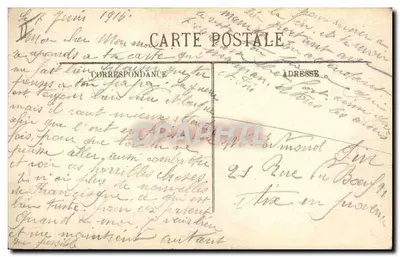 Typy pocztówek alsaskich — LL. — N° 91 — Rewers