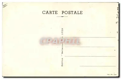 Dois crianças com regador — ilustração de Liliane de Christen — Edição Bellecour, Lyon — Verso
