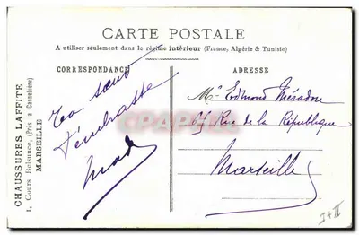 Pellegrinaggio nel deserto — scena di preghiera — Scarpe Laffitte, Marsiglia — Verso