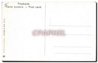 Widok ulicy z minaretem — R. Dihommer — n° R 103 — Rewers