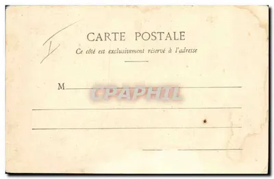Cena de comédia — Venha Poupoule — Fototipo A. Berthet & Cie, Nancy, n°5 — Verso