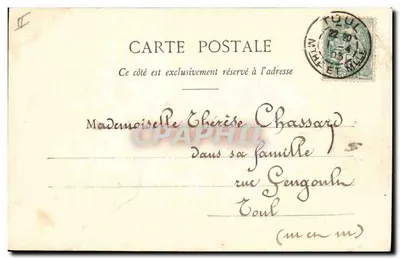 Retorno de Peregrinação — III — Fototipia A. Briguet & Cie — Nancy — Verso