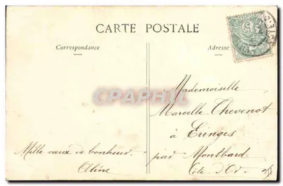 El antepasado — poema humorístico — Berthet & Cie, París — Reverso