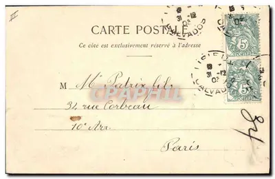 Bardzo dobry rok 1904 — Dobre na 366 dni szczęścia — Fototyp A. Bereret & Cie, Nancy — Rewers