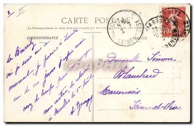 Biarritz Pittoresque — Rybacy na linie — N° 38 — Wydawca A. Strabos — Rewers