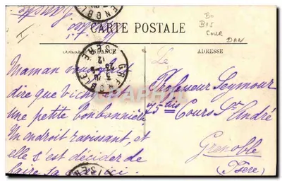 Vichy — As Margens do Allier (contraluz) — LL — Verso