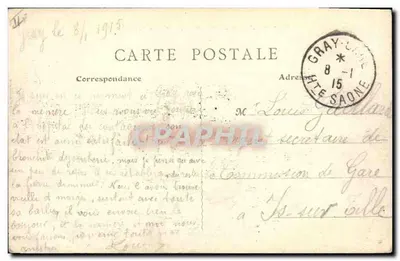 Gray — Die Freuden des Fischens — B.F., Paris — Rückseite