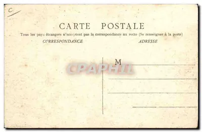 Autun — Uroczystości pogrzebowe S. E. Kardynała PERRAUD, 15 lutego 1906 — Fototypia BOURGEOIS Frères Chalon-saône — Rewers