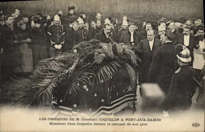 Les obsèques de M. Constant Coquelin à Pont-aux-Dames — éditeur ELD