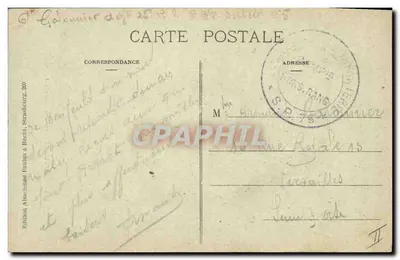 Benfeld - Pamiątka z Benfeld — wydanie Absolaine Pailhès & Reich, n°280 — Rewers