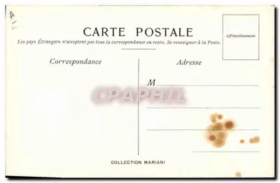 Disegno di A. LEPÈRE per l'Album Mariani — Editore Mariani, numero di serie non visibile — Verso