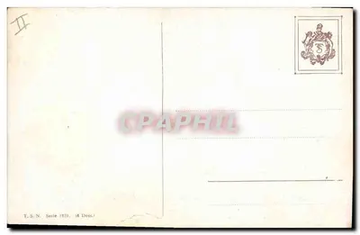 Sessão de aula de cães — editor T.S.N. — série 1281, desenho n°6 — Verso