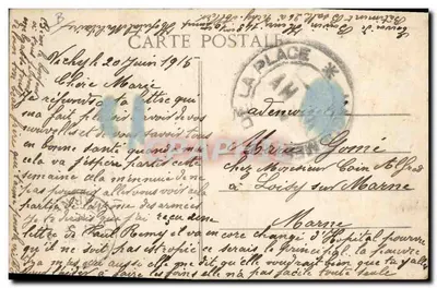 Vichy — Hotel de Bade en Notre-Dame — Tijdelijk ziekenhuis n° 50 — Achterkant
